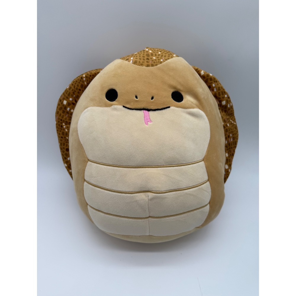 Squishmallows Hectico the Cobra 12 Inch Plush Tan Brown Snake S12 #1042 NWT